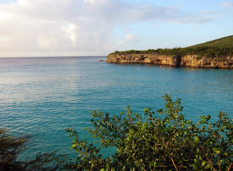 Heavenly blue ocean