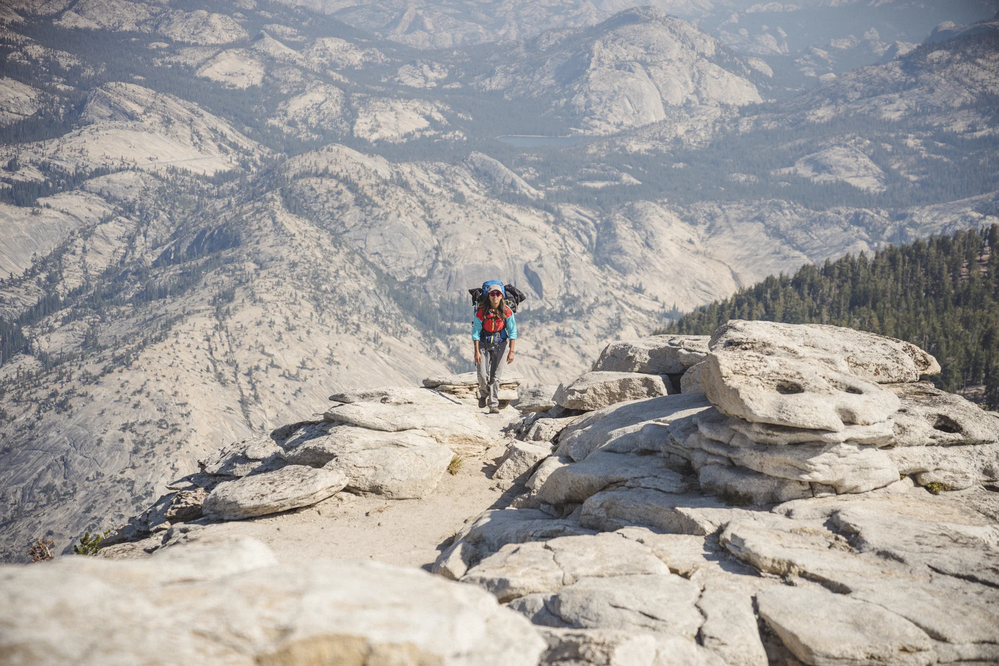 Climbing up Cloud's Rest. Photo by Mike Struna @designms