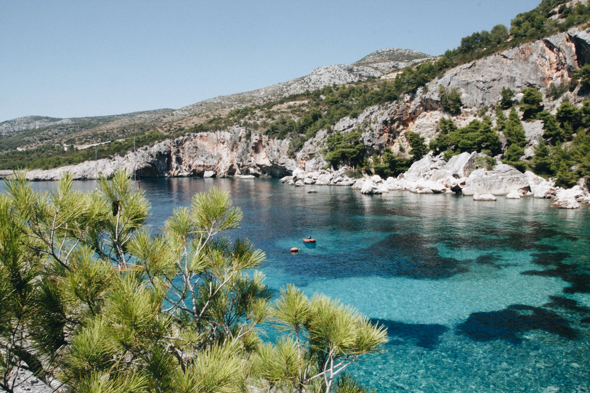 Swim In The Crystal Clear Water Of Zarace Beach Cove Chrissi