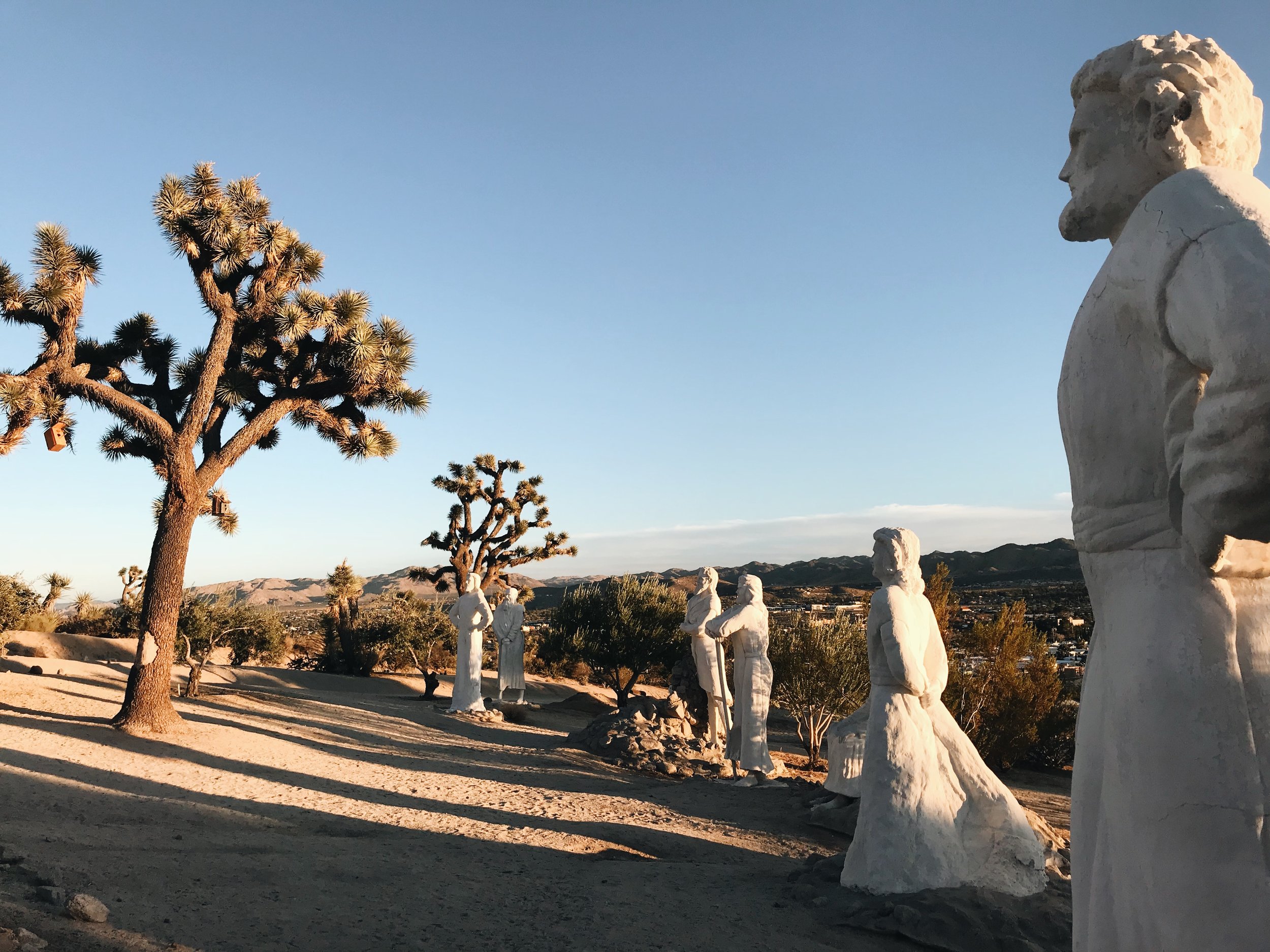 Visit the Biblical Statues of Desert Christ Park
