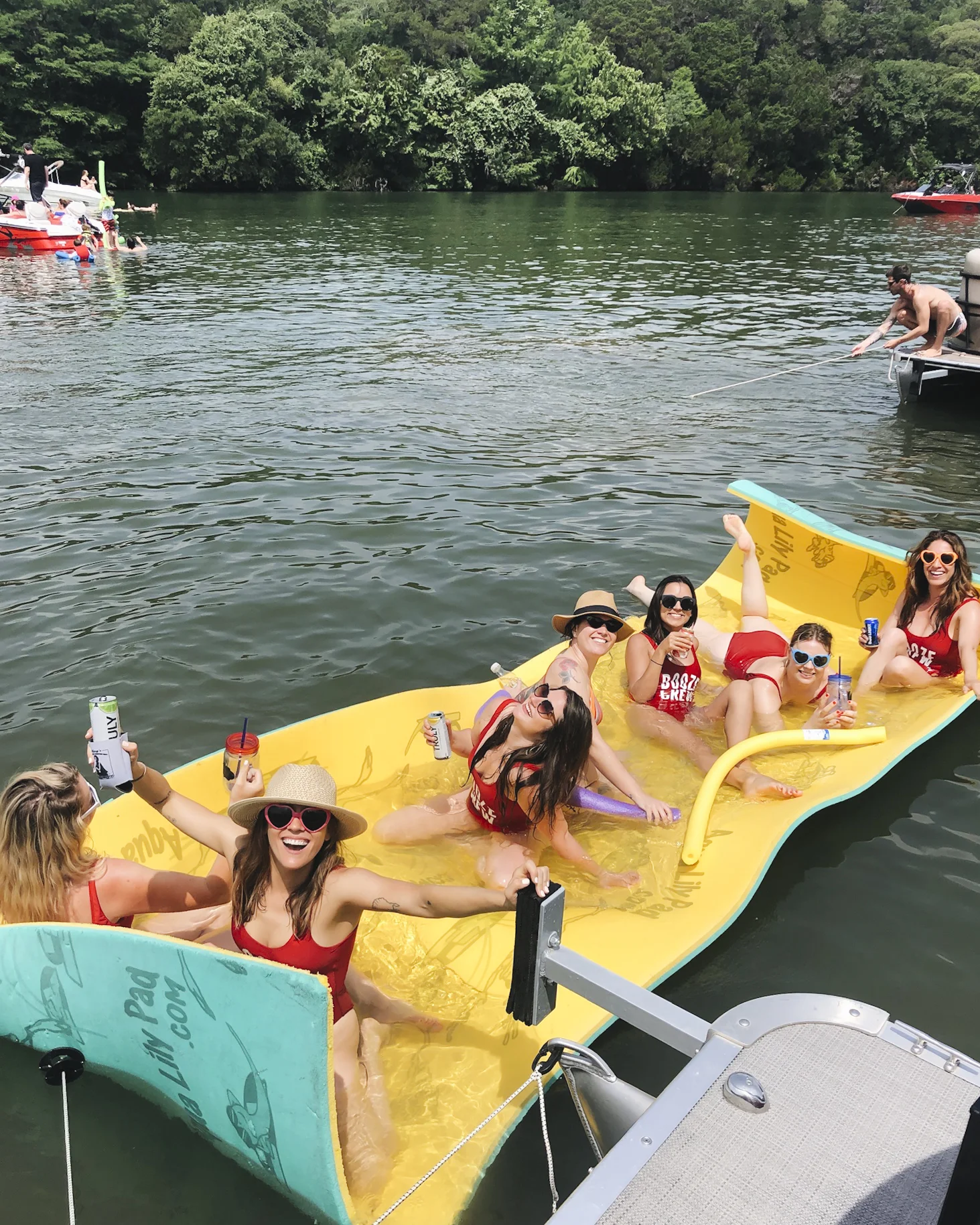 The Perfect Bachelorette Day Party on Lake Austin — Chrissi Hernandez