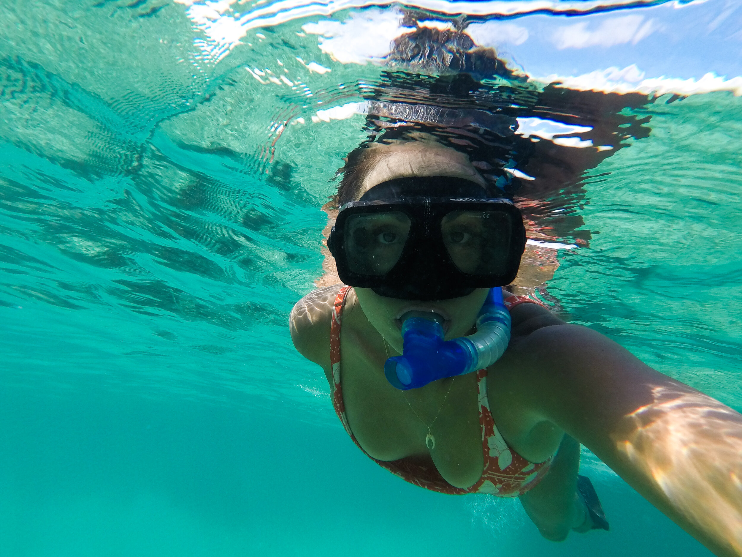 Snorkel selfie
