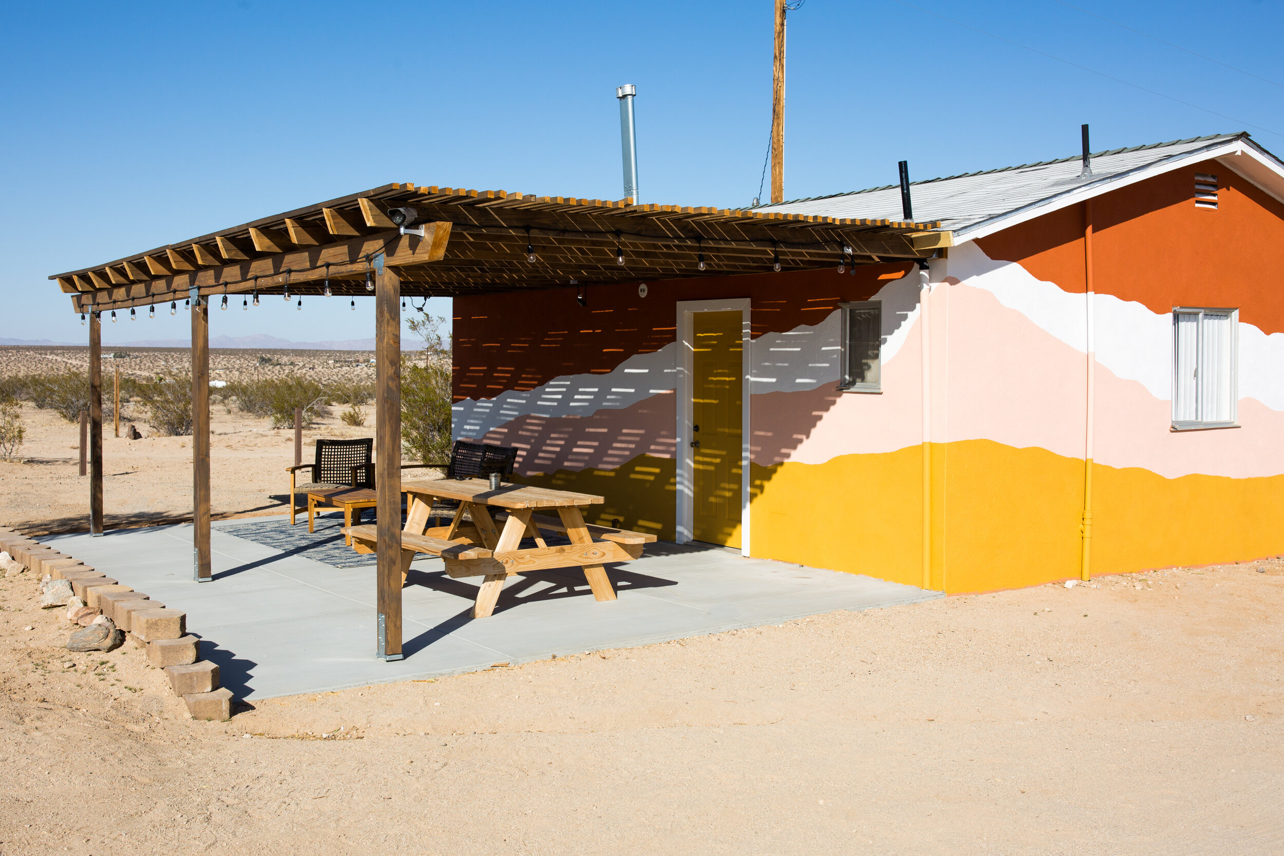 Transforming an Airbnb with a Desert Mural