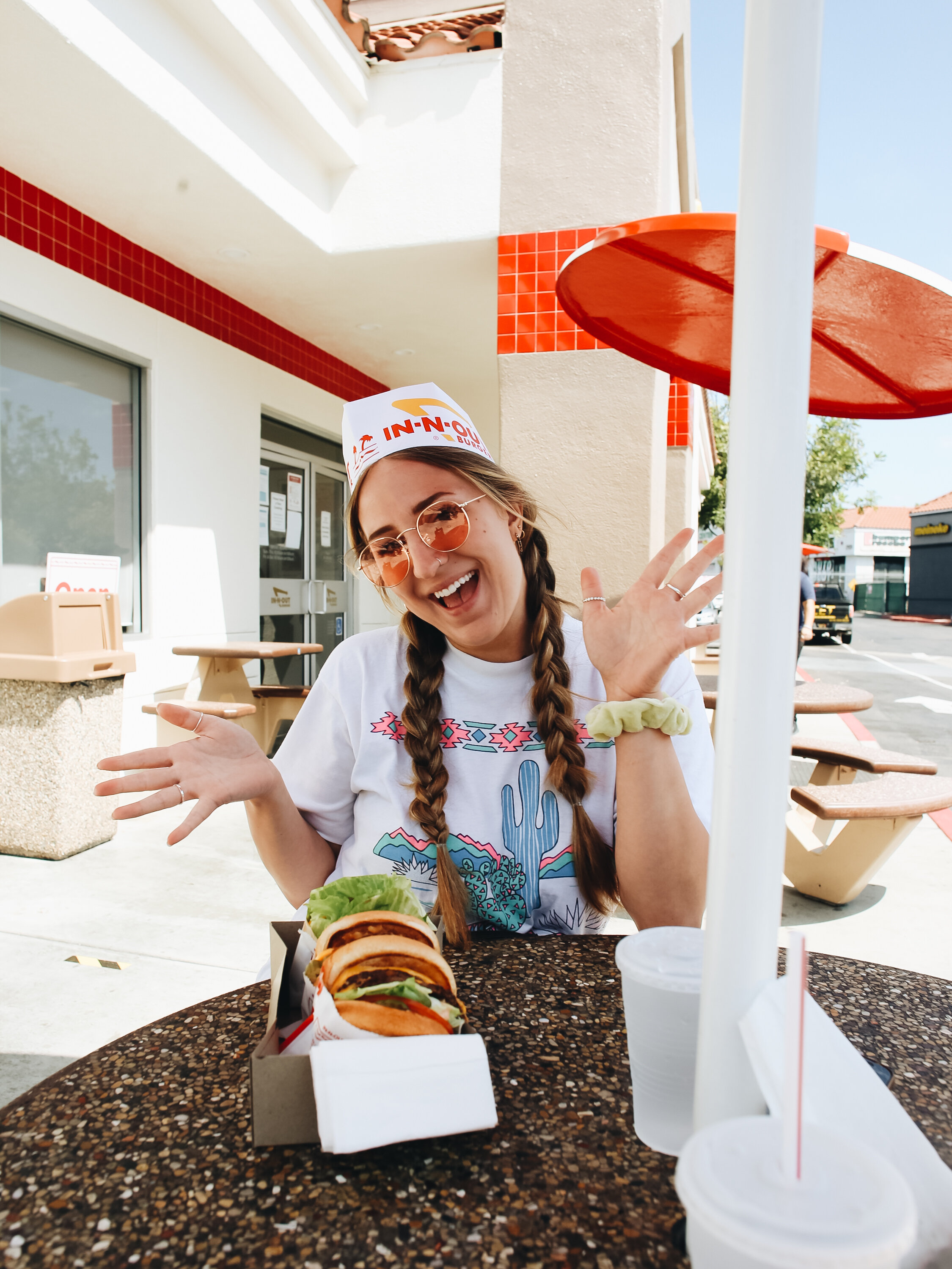 Try the Infamous California In-n-out Burgers