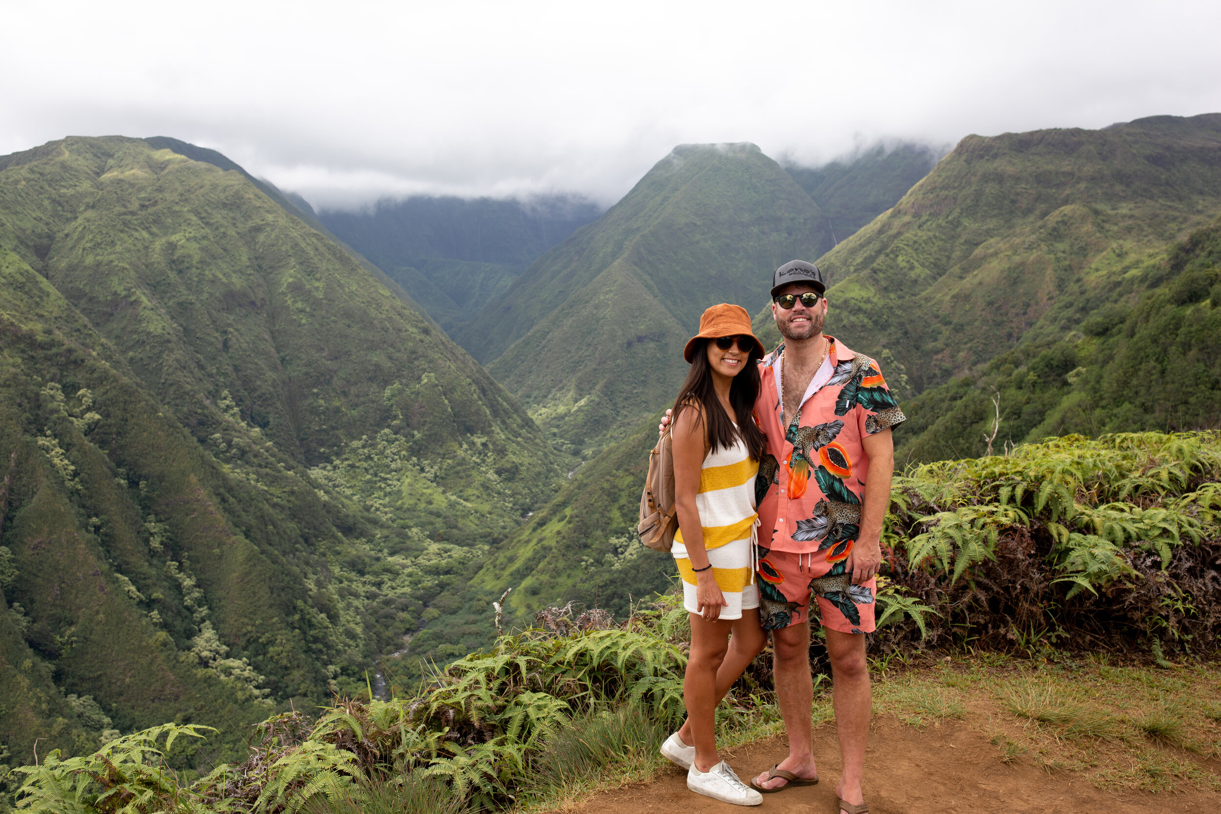 Hike the Lush Rainforest overlooking the ocean on Waihe’e Ridge Trail
