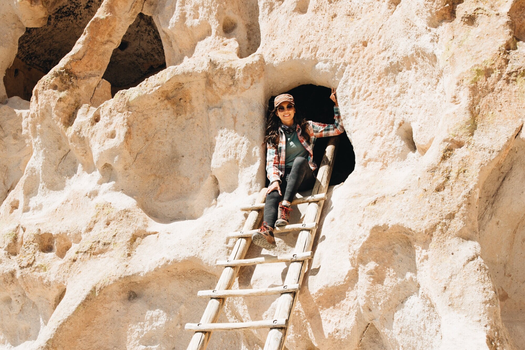 Hike the Pueblo Loop Trail to the Alcove House Trail in Bandelier National Monument
