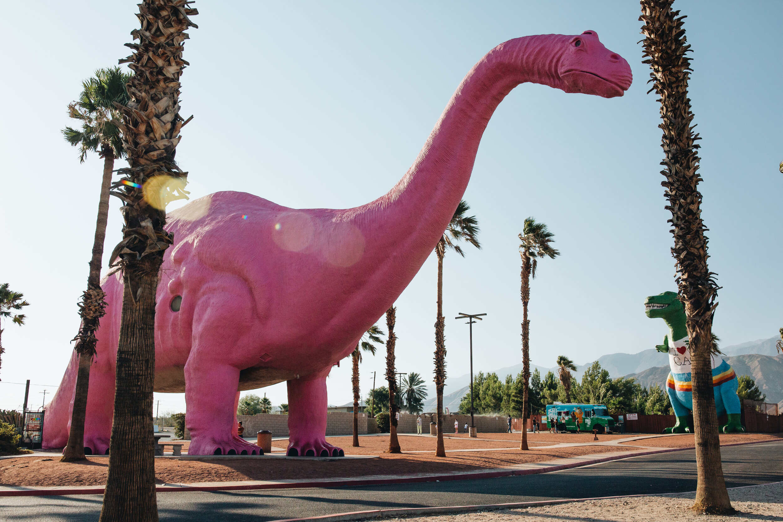 Visit the Giant Roadside Cabazon Dinosaurs