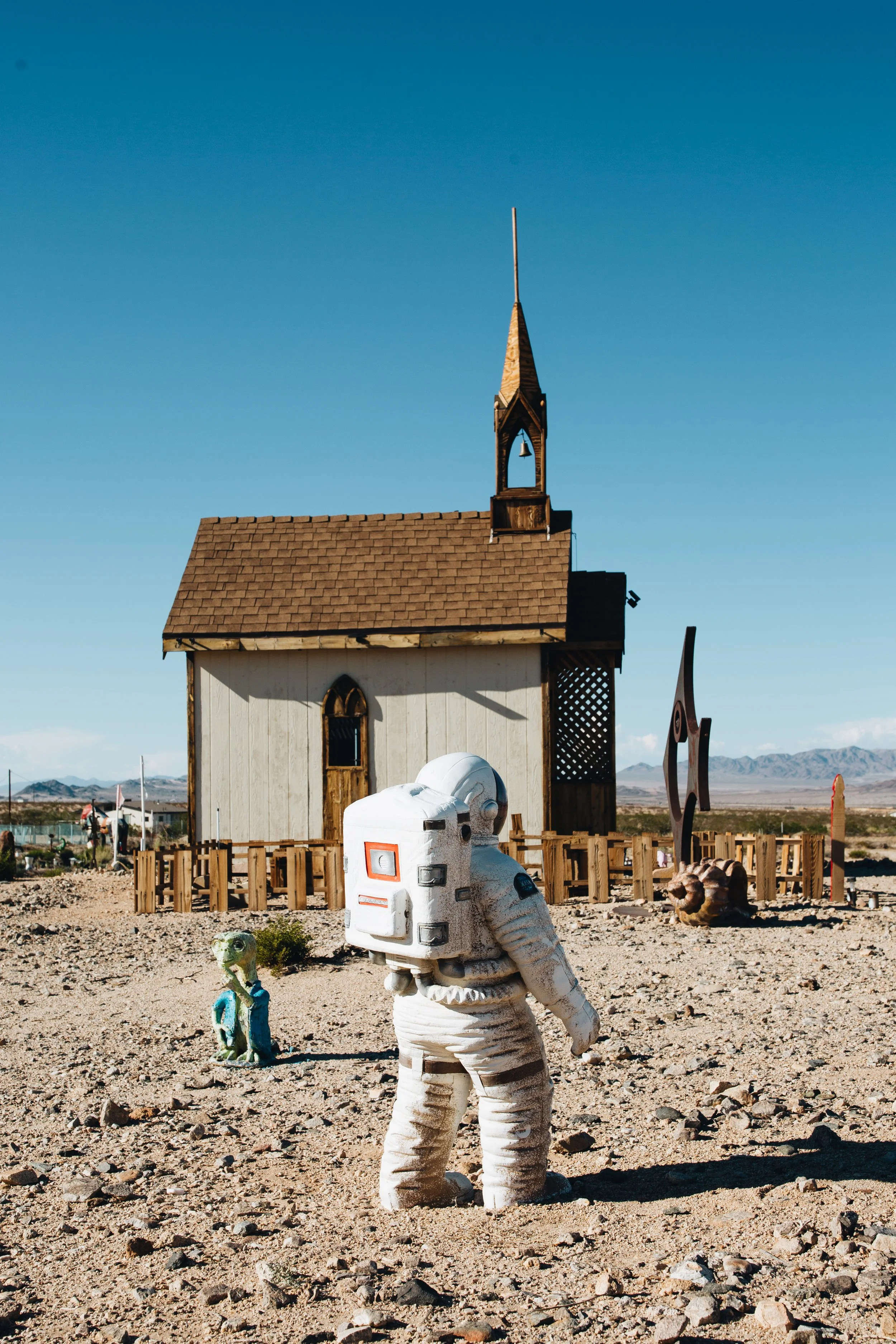 Explore the quirky art installations at The Glass Outhouse — Chrissi