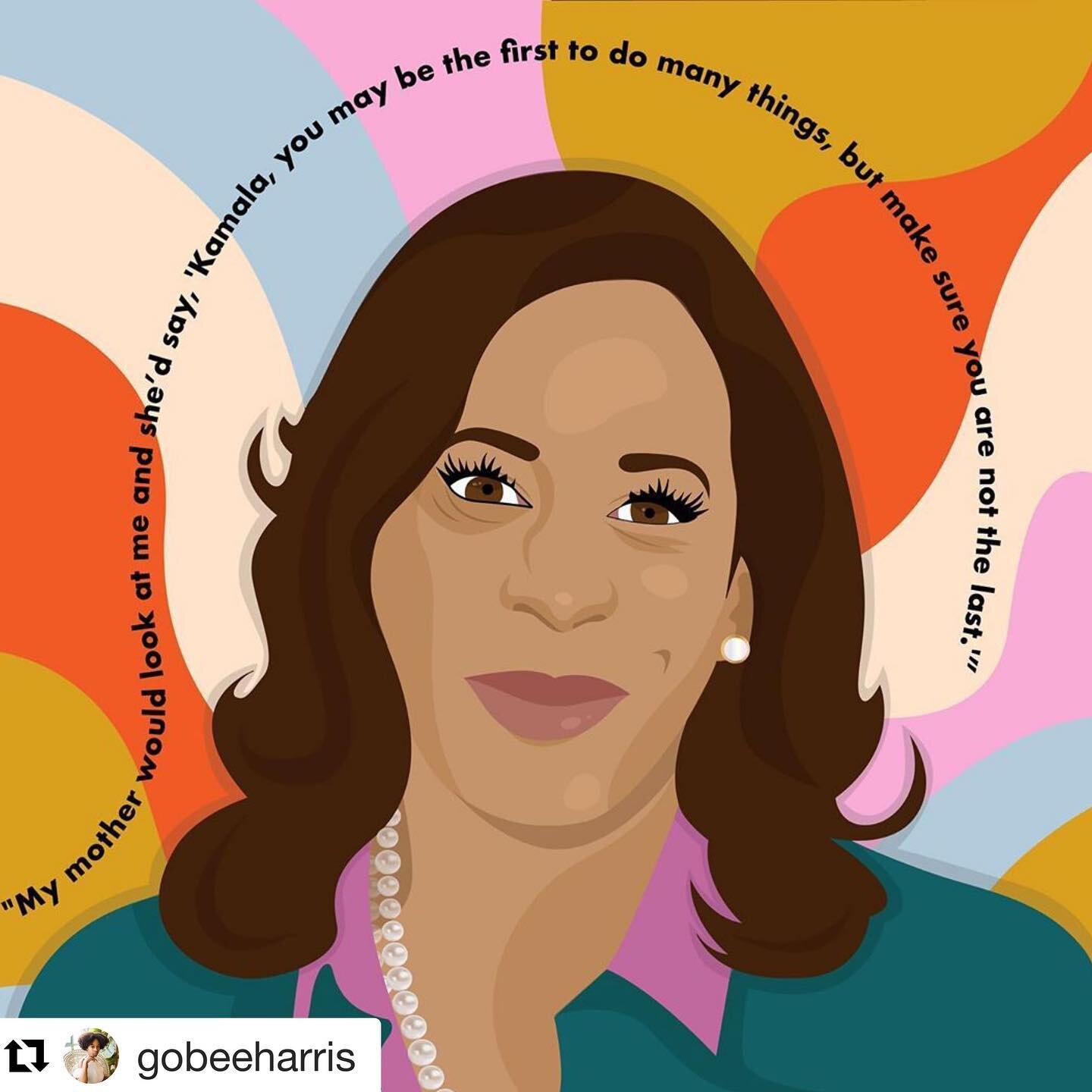 #Repost @gobeeharris with @get_repost
・・・
Put some respect on our HBCUs names! Congratulations to Vice President-Elect Kamala Harris - a Howard University grad, member of Alpha Kappa Alpha Sorority Inc., and the first Black/South Asian woman to be el