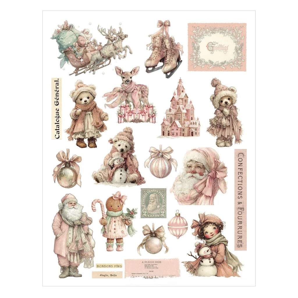 Prima Christmas Blush by Frank Garcia® Transfer