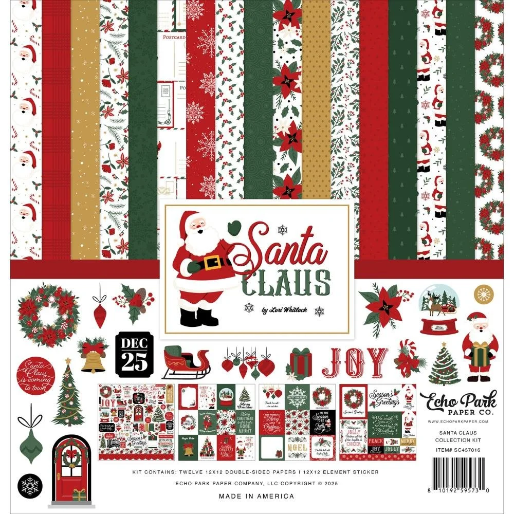 Echo Park Collection Kit Santa Claus