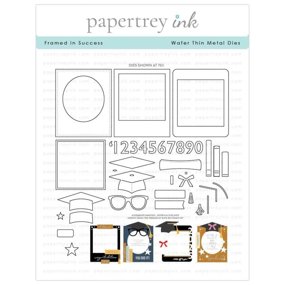 Papertrey Ink Framed in Success Die