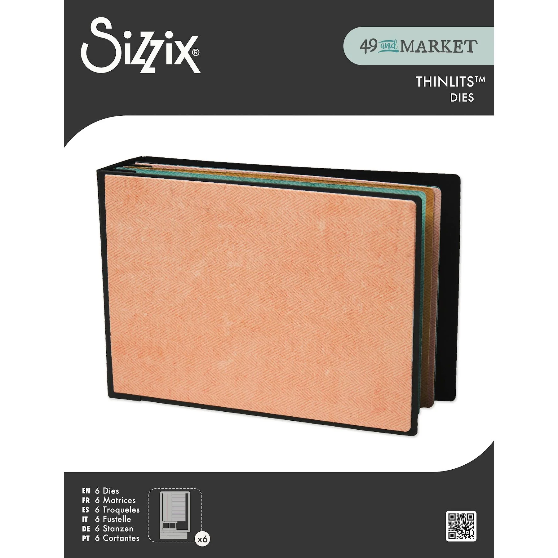 Sizzix and 49 and Market Build an Album Thinlits Dies