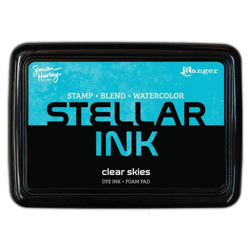 Simon Hurley Stellar Ink Pad Clear Skies