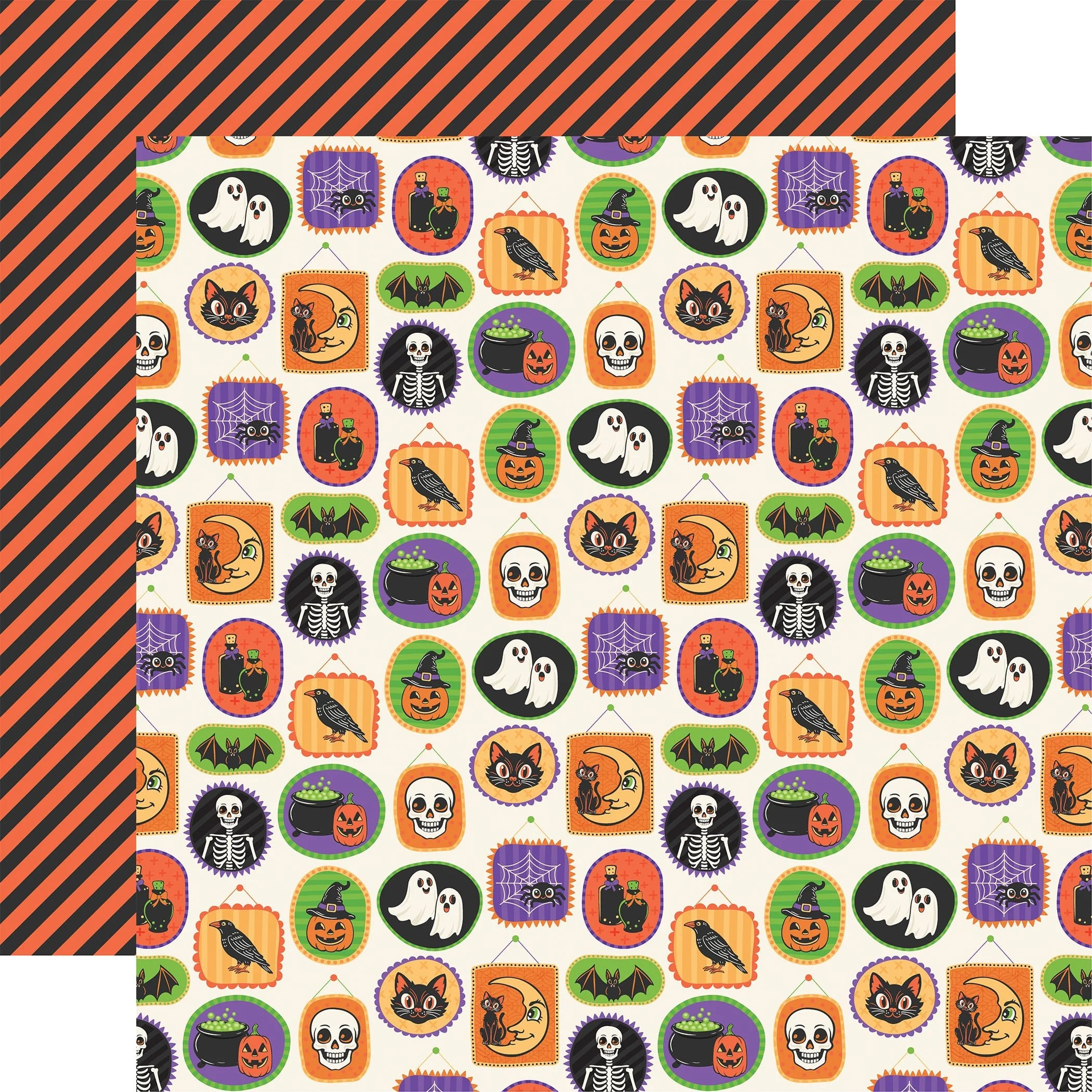 *Pre-Order* Echo Park Halloween Parade 12" x 12" Paper Haunted Portraits