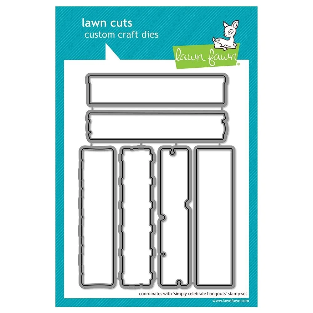 Lawn Fawn Lawn Cuts Simply Celebrate Hangouts