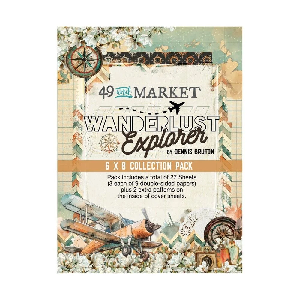 49 & Market Wanderlust Explorer 6" x 8" Collection Pack