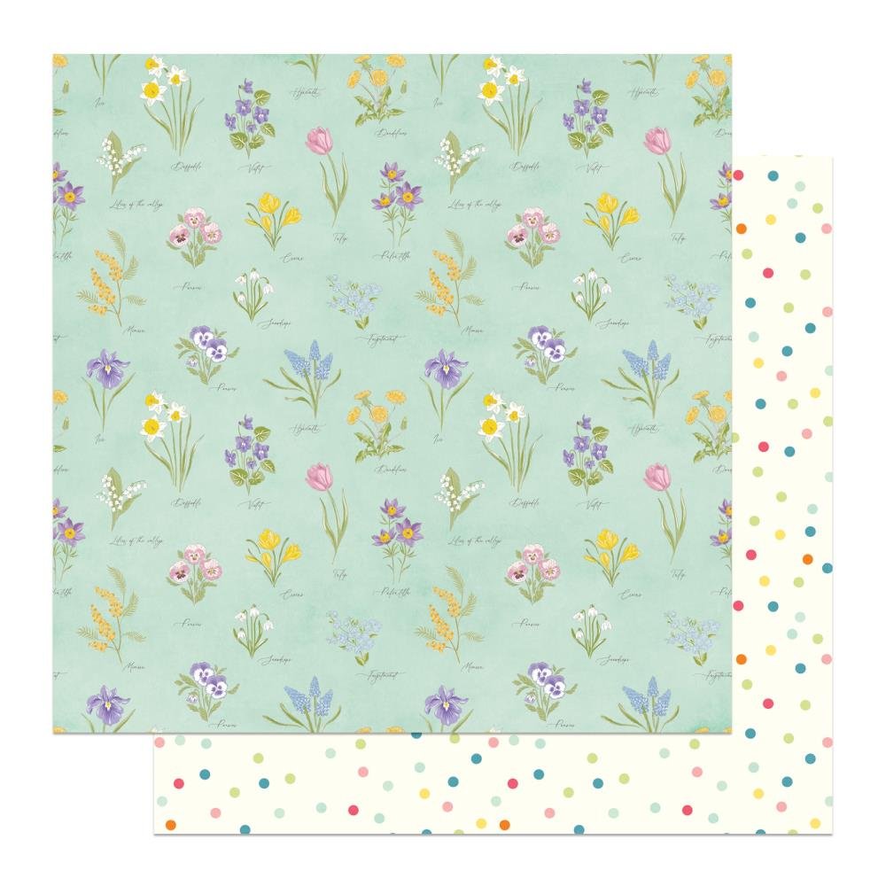 Photoplay Easter Sunday 12" x 12" Paper Flower Garden