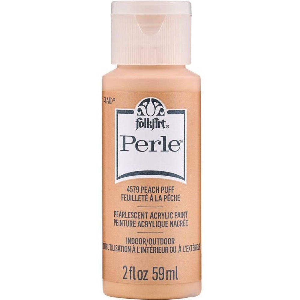 Folk Art Perle Acrylic Paint Peach Puff