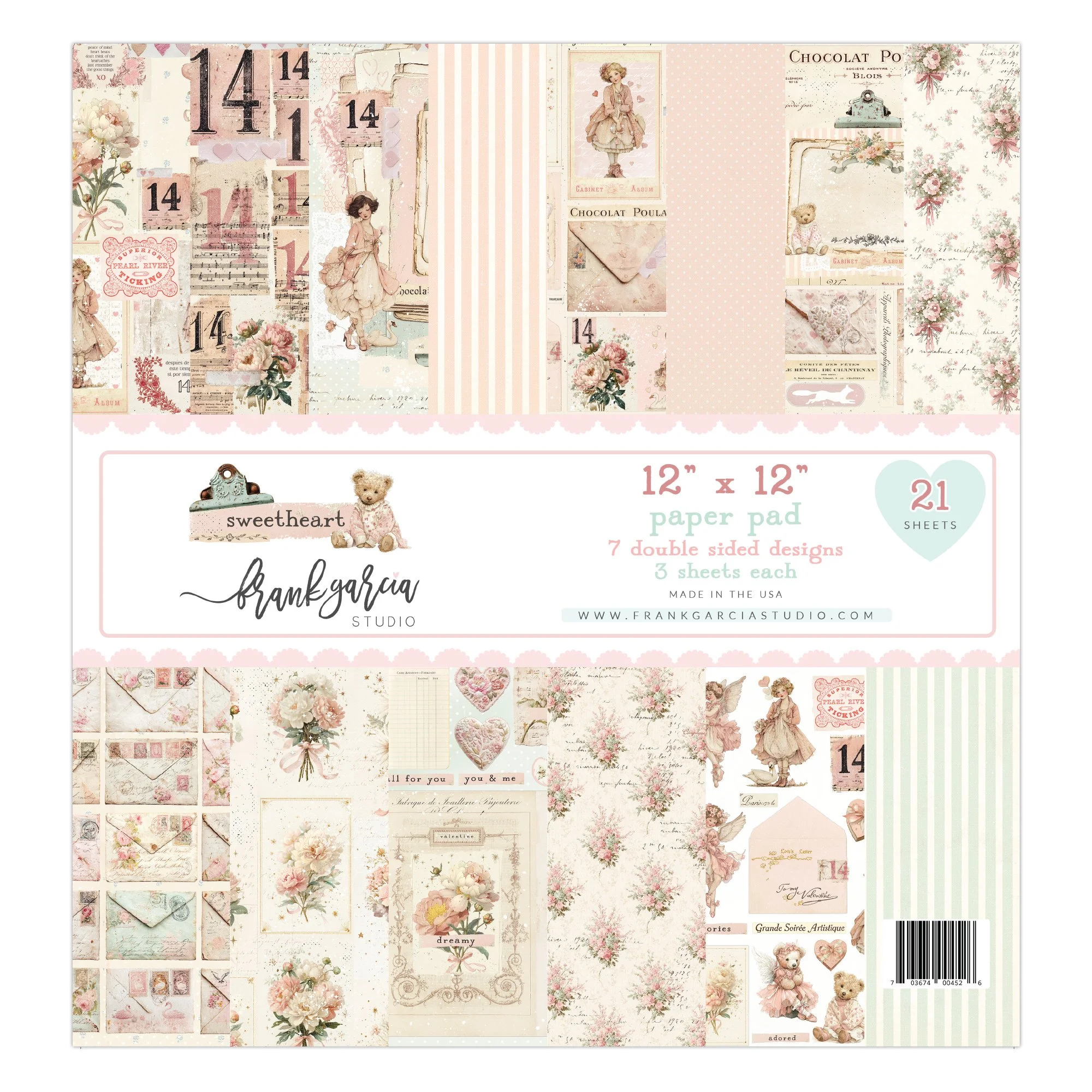 Sweetheart by Frank Garcia® 12" x 12" Paper Pad