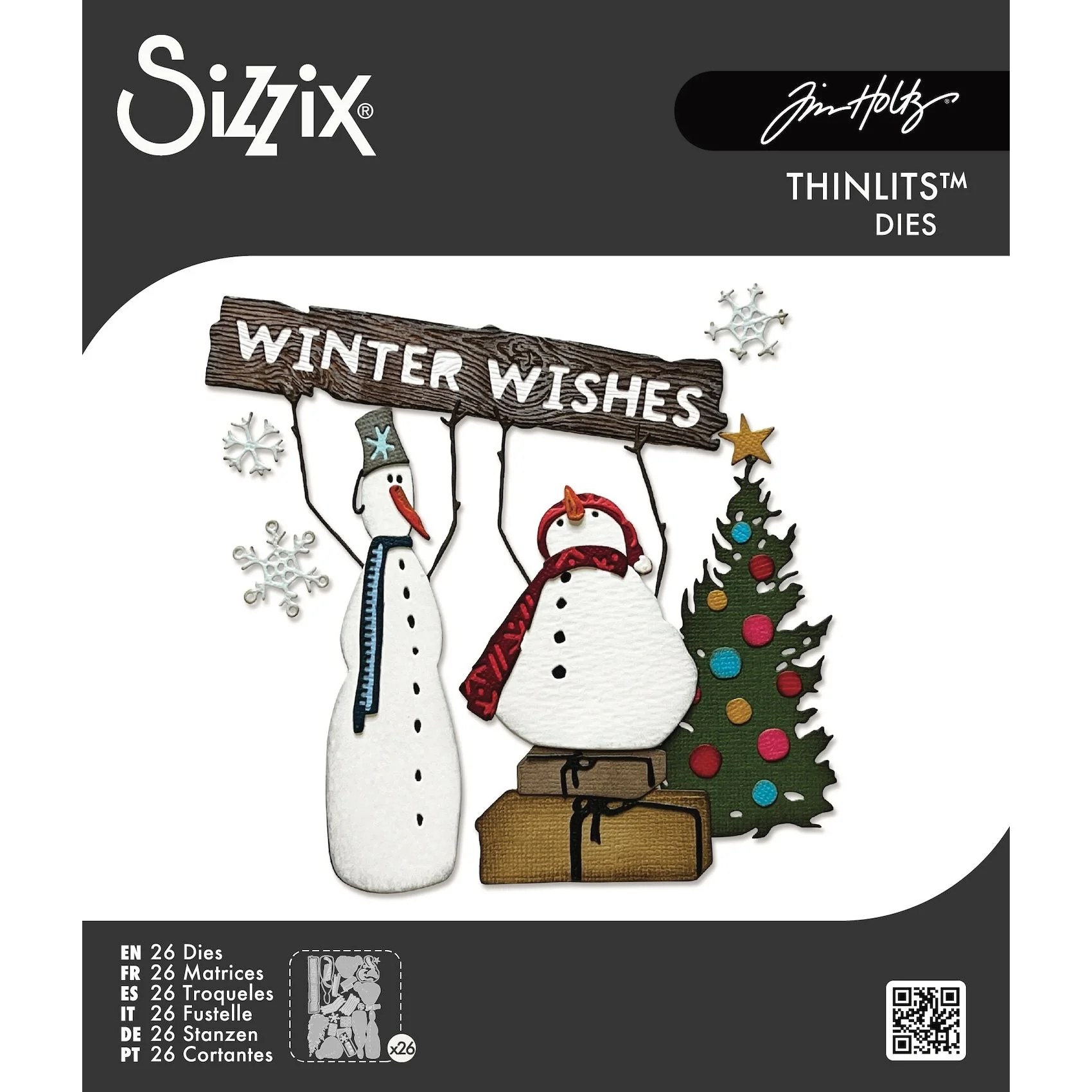 *Pre-Order* Tim Holtz Sizzix Classic Twig and Stump Thinlits Dies
