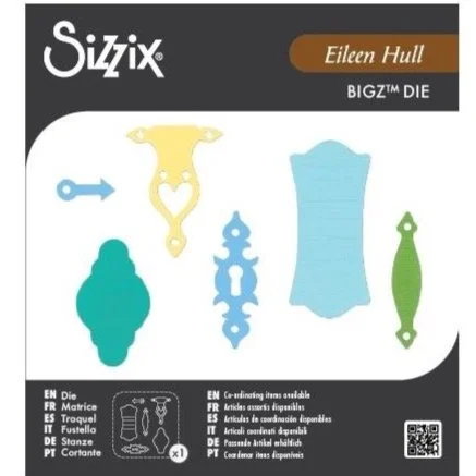 Sizzix ScoreBoards Die by Eileen Hull Journal Hardware