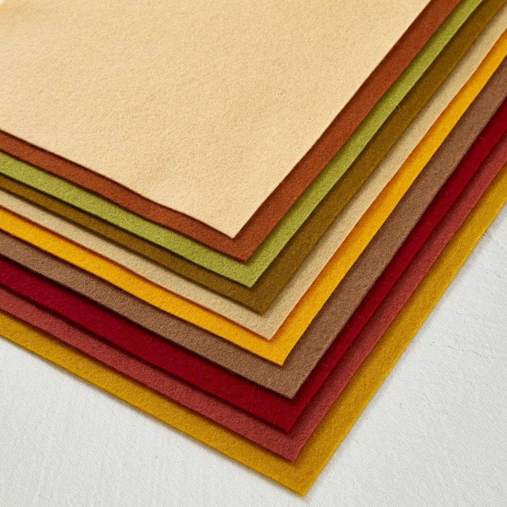 Spellbinders Merino Wool Felt Sheets Fall Collection