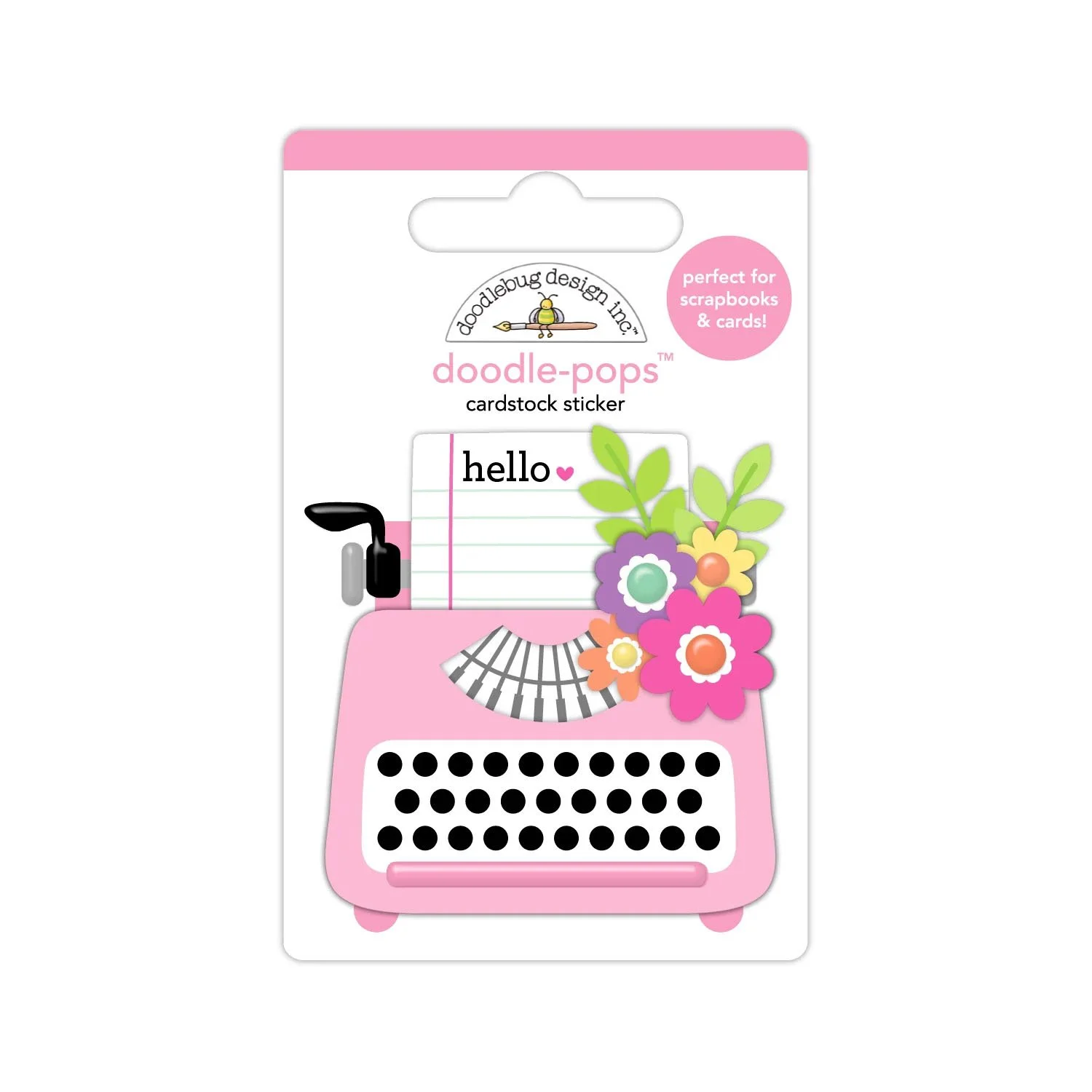 *Pre-Order* Doodlebug Color Me Crafty Doodle-pops Just A Note