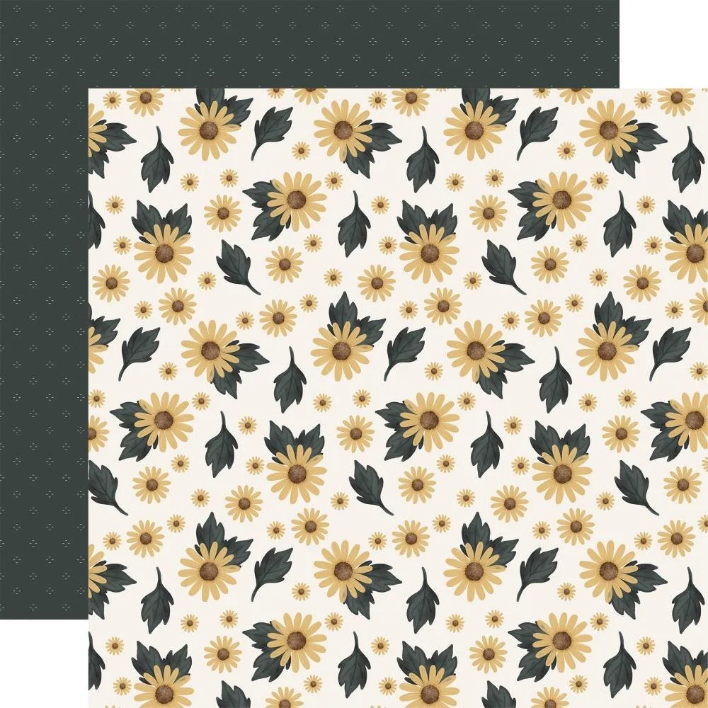 Carta Bella It's Autumn 12" x 12" Paper Fall Flowers