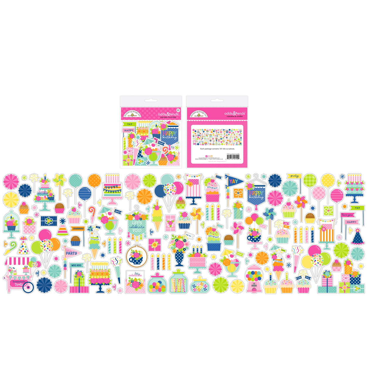 *Pre-Order* Doodlebug Cupcakes & Candles Odds & Ends