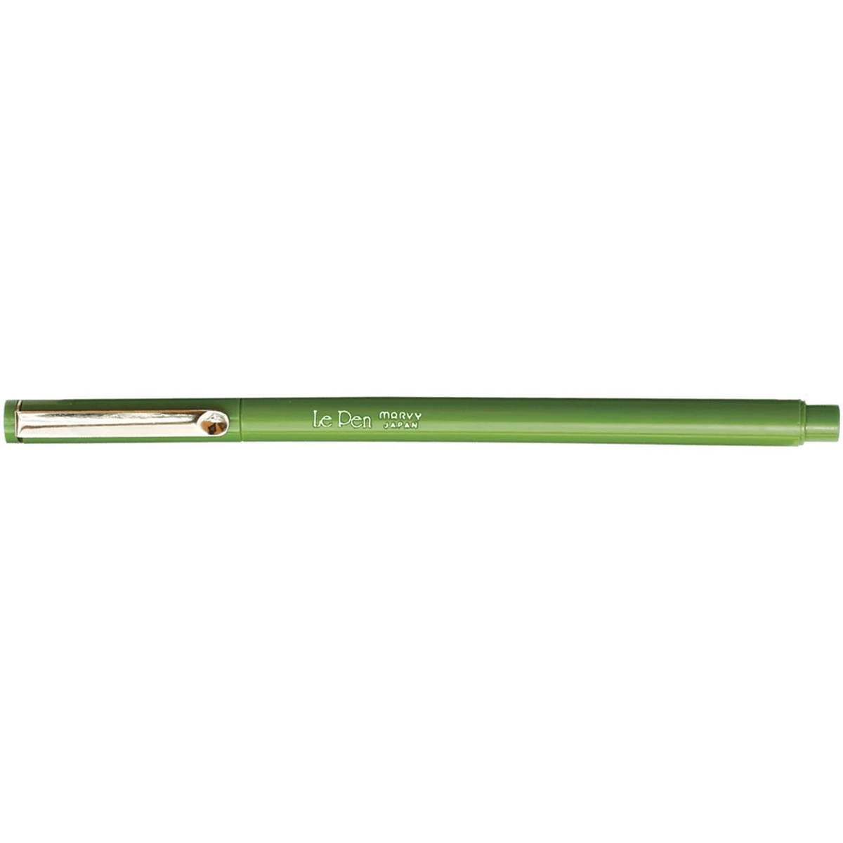 Le Pen .03mm Point Pen Olive Green