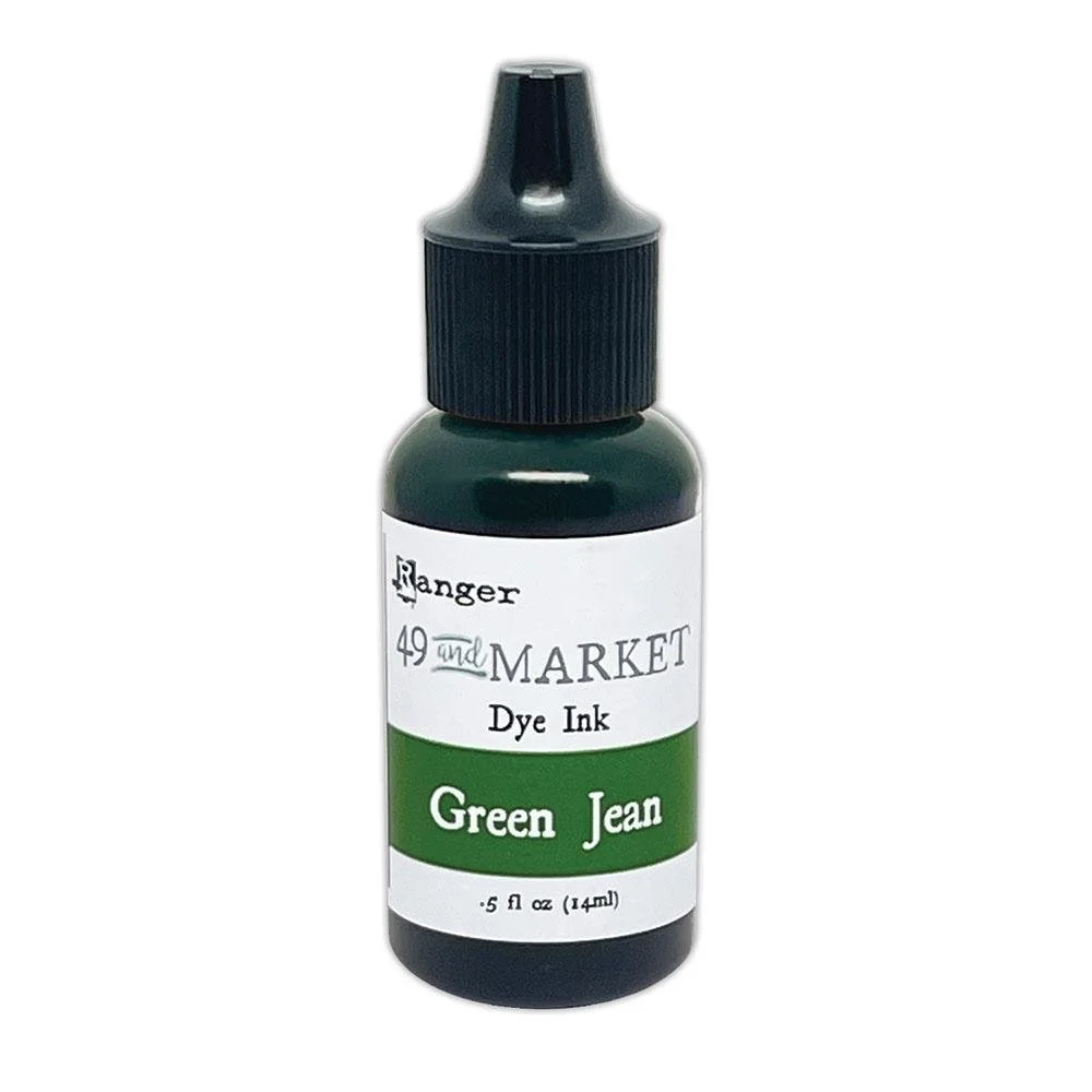 49 And Market Dye Ink Re-Inker Green Jean