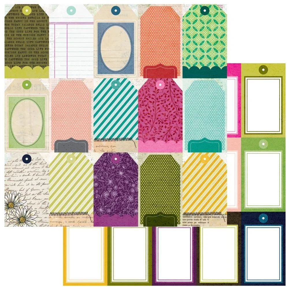 49 & Market Vicki Boutin Curiosities In Willow Grove 12" x 12" Paper Starters 8