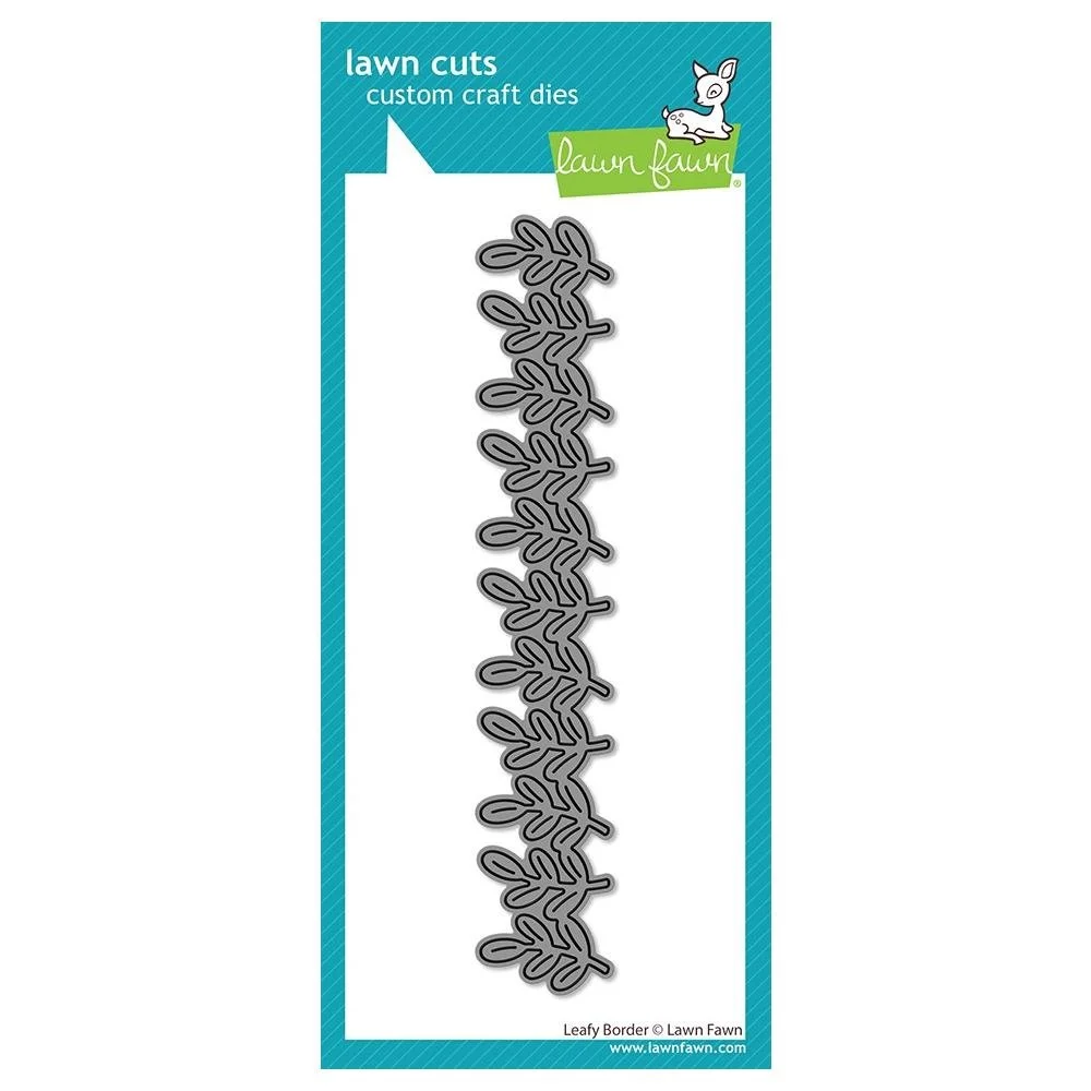 Lawn Fawn Lawn Cuts Leafy Border