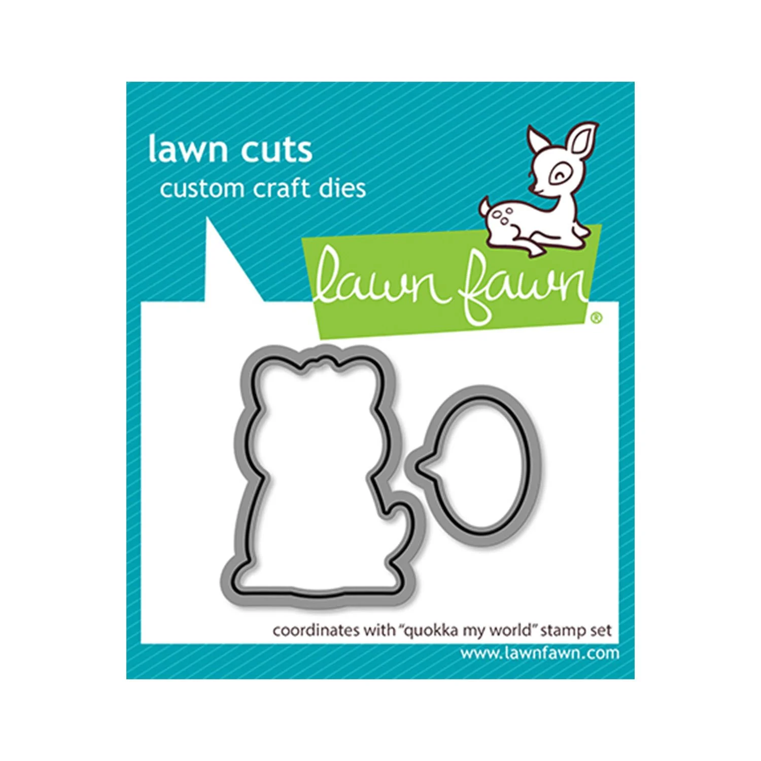 Lawn Fawn Coordinating Die quokka my world