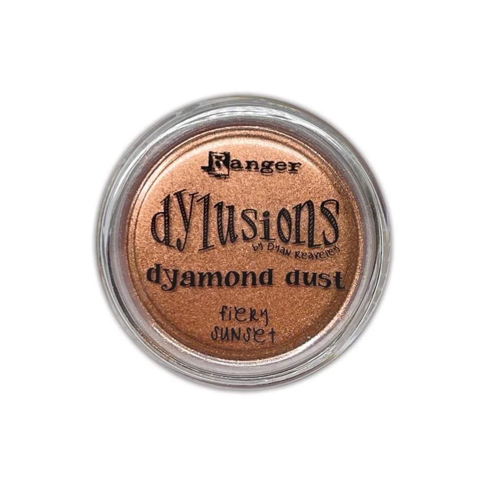 Dylusions Dyamond Dust Fiery Sunset