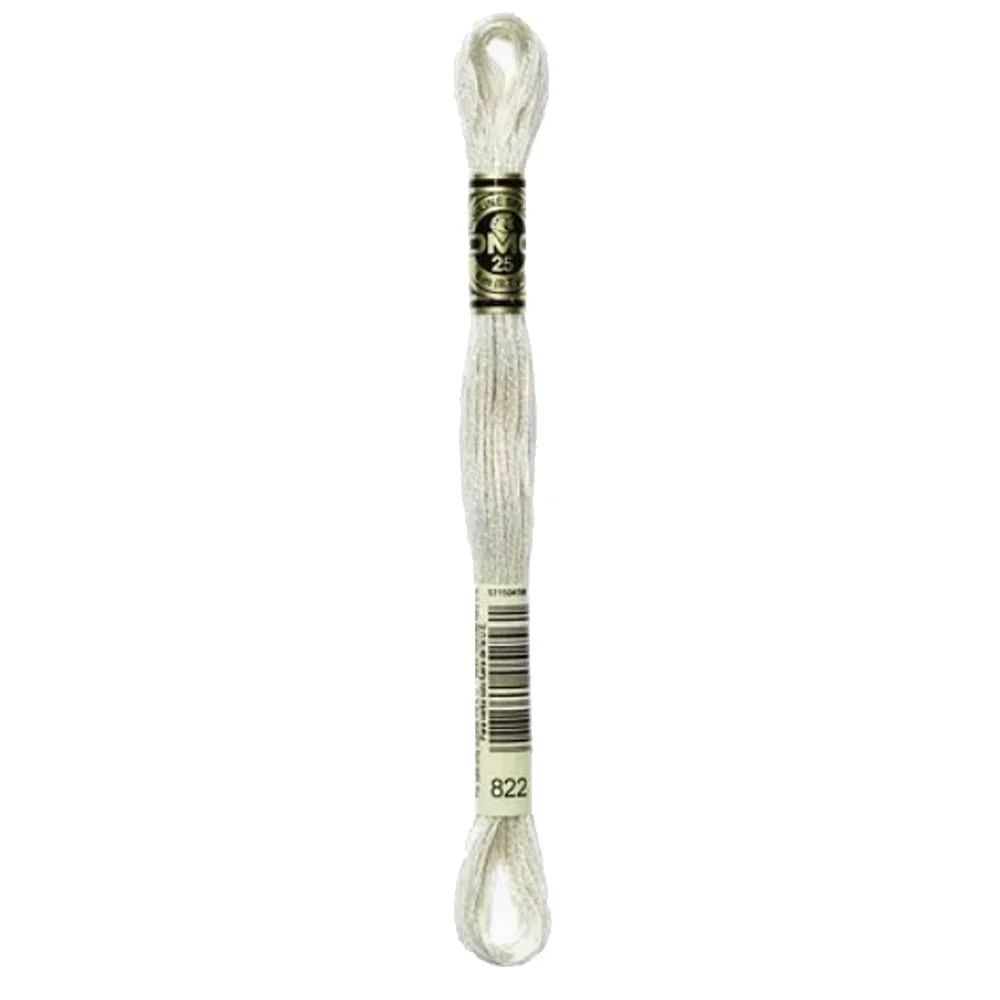 DMC 6-Strand Embroidery Cotton 8.7yd Light Beige Gray