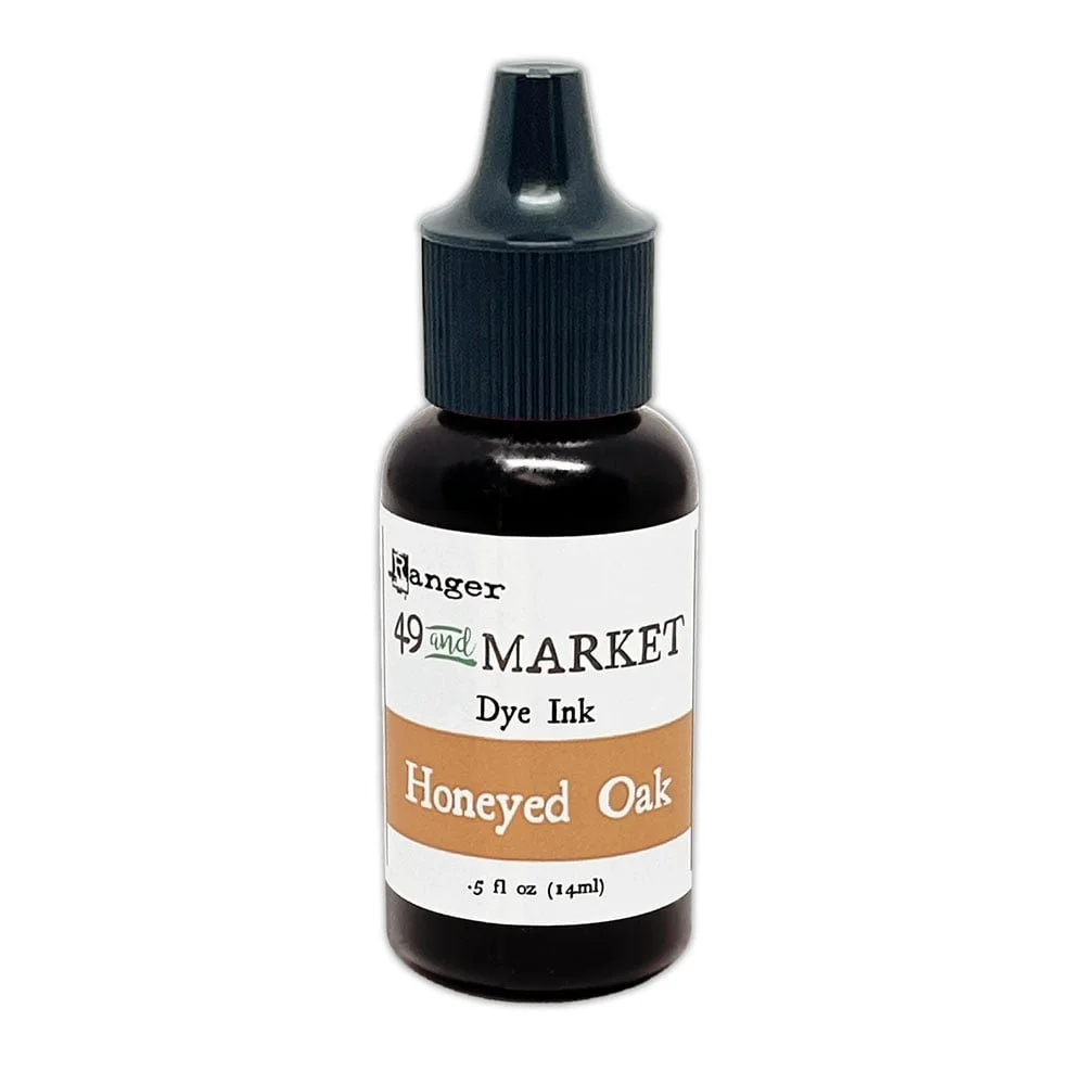 49 And Market Dye Ink Re-Inker Honeyed Oak