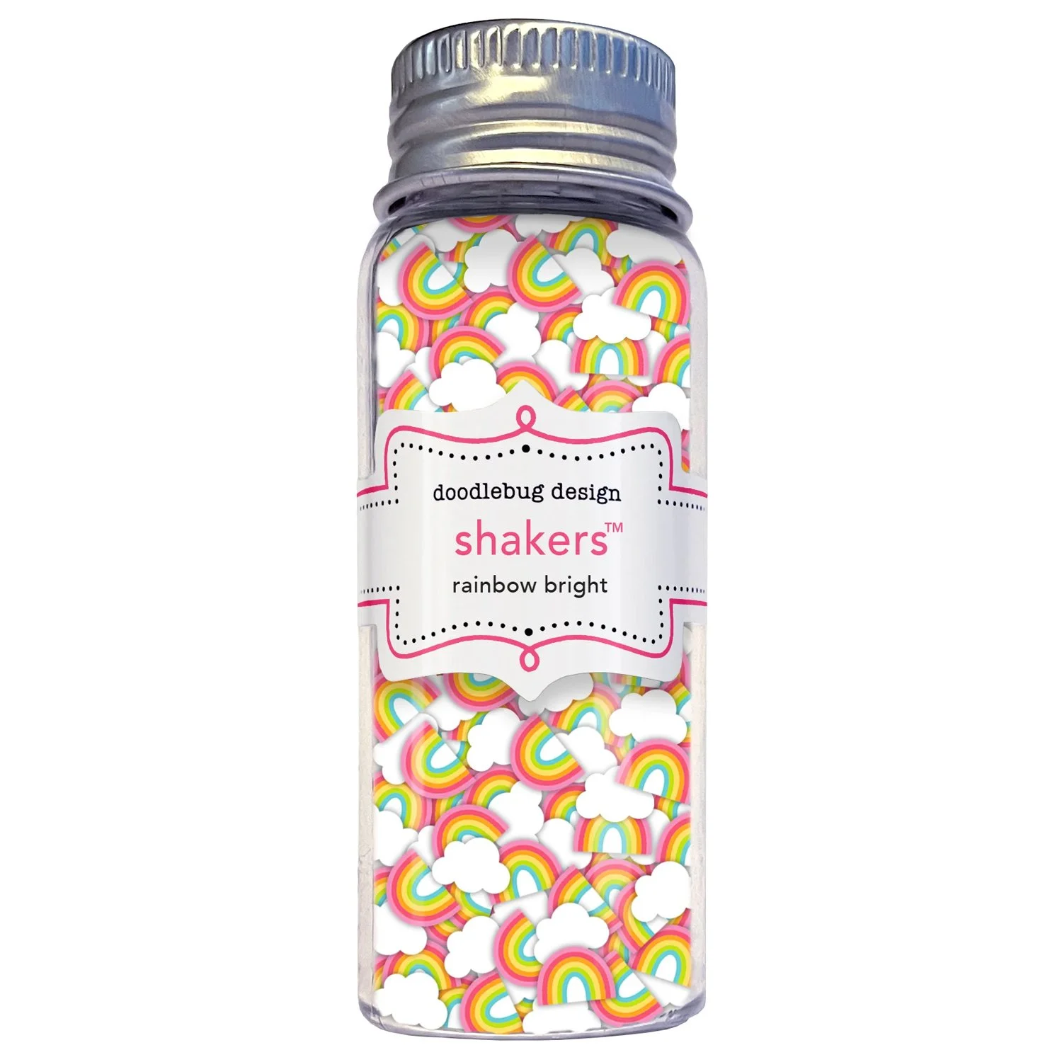 Doodlebug Lucky Me Rainbow Bright Shakers