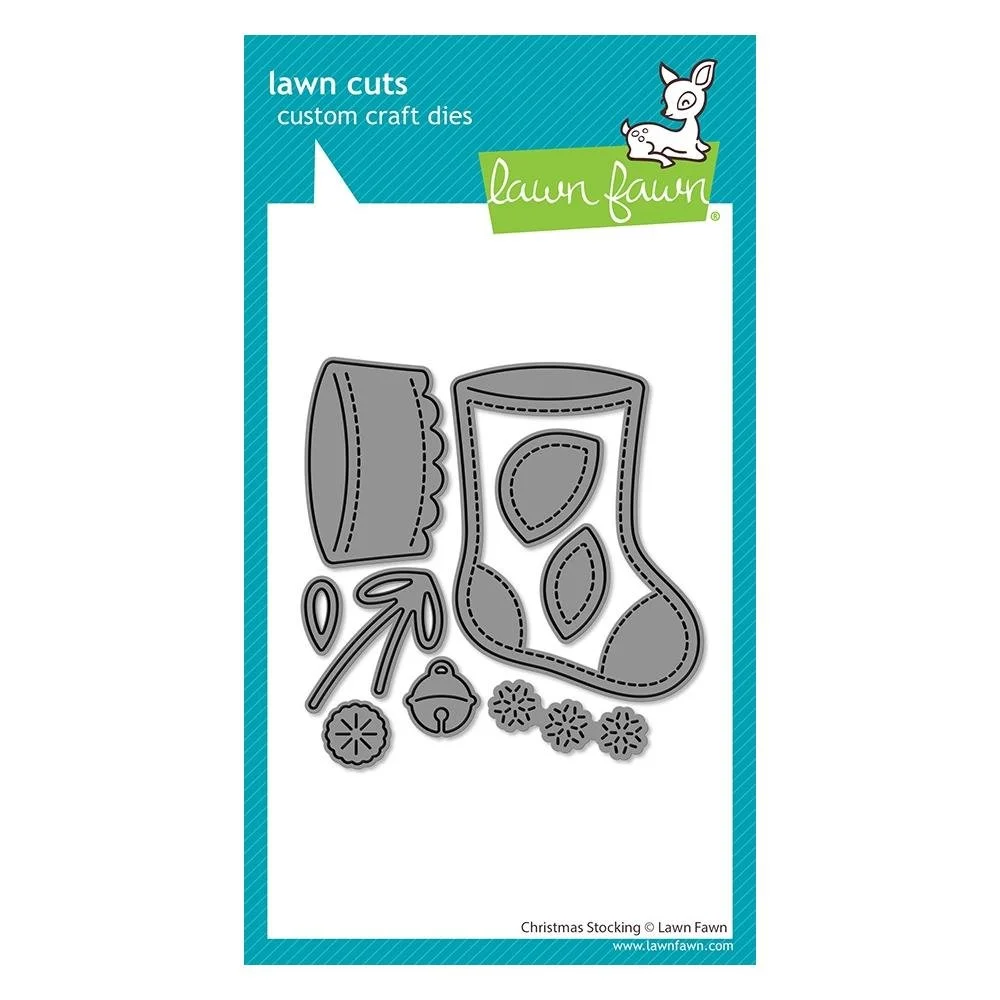 Lawn Fawn Lawn Cuts Christmas Stocking