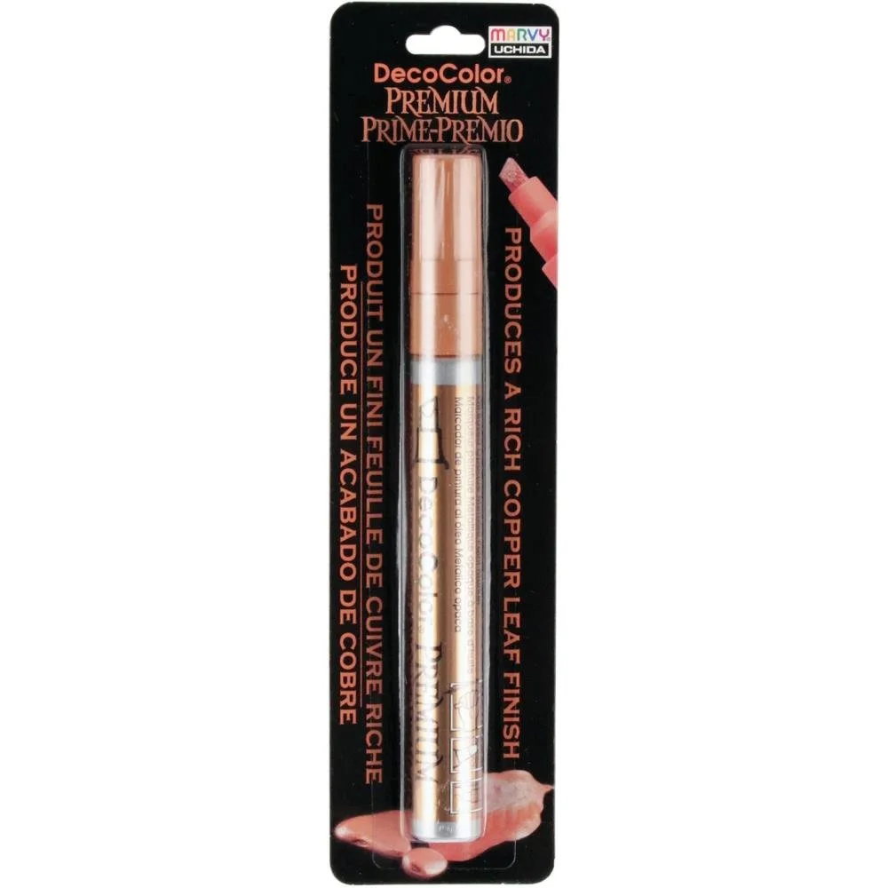 DecoColor Premium Chisel Paint Marker Copper