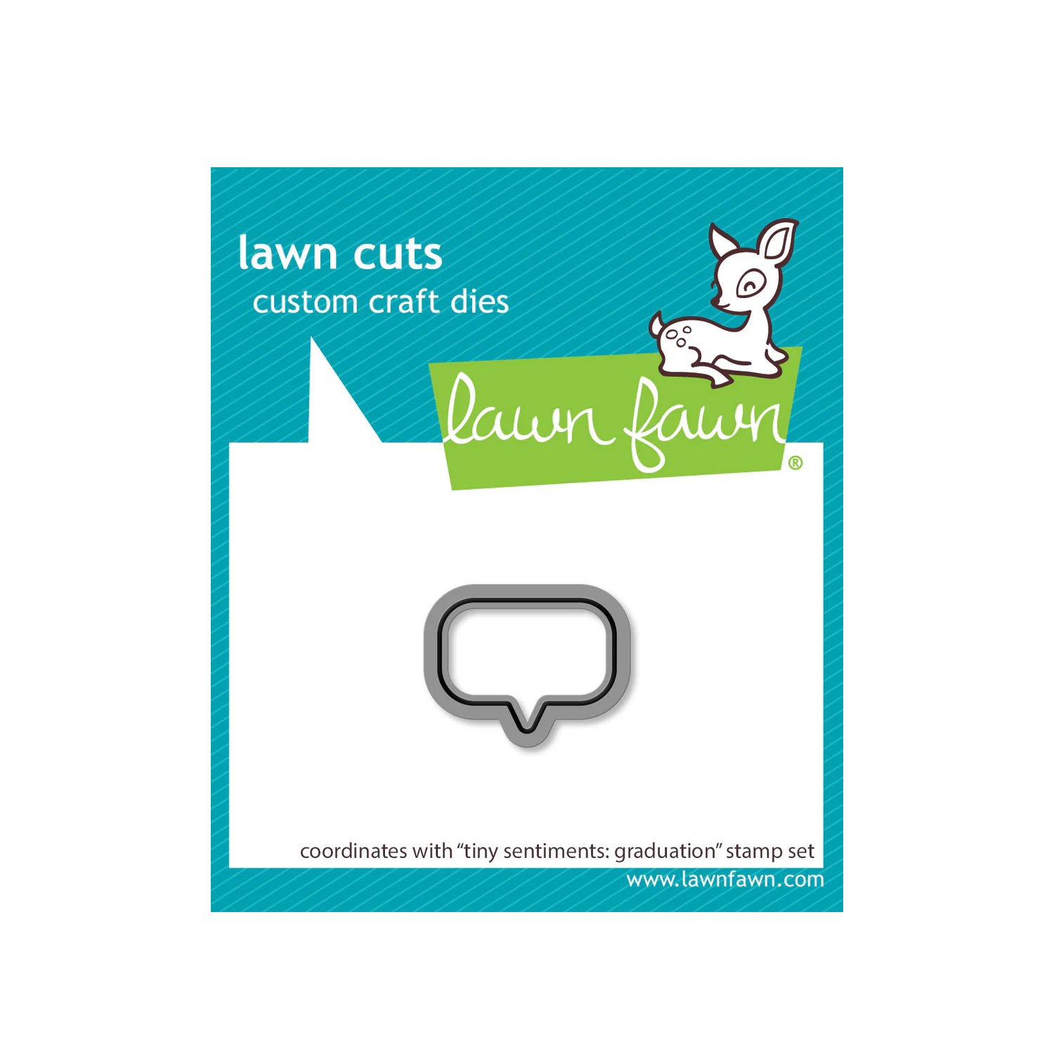 Lawn Fawn Tiny Sentiments: Graduation Lawn Cuts
