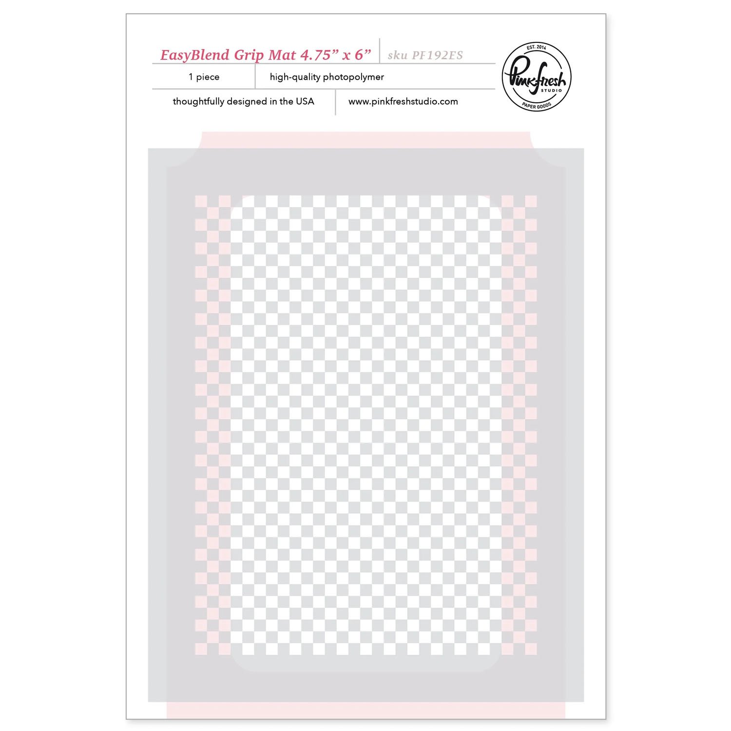 Pinkfresh Studio EasyBlend Grip Mat 4.75" X 6"