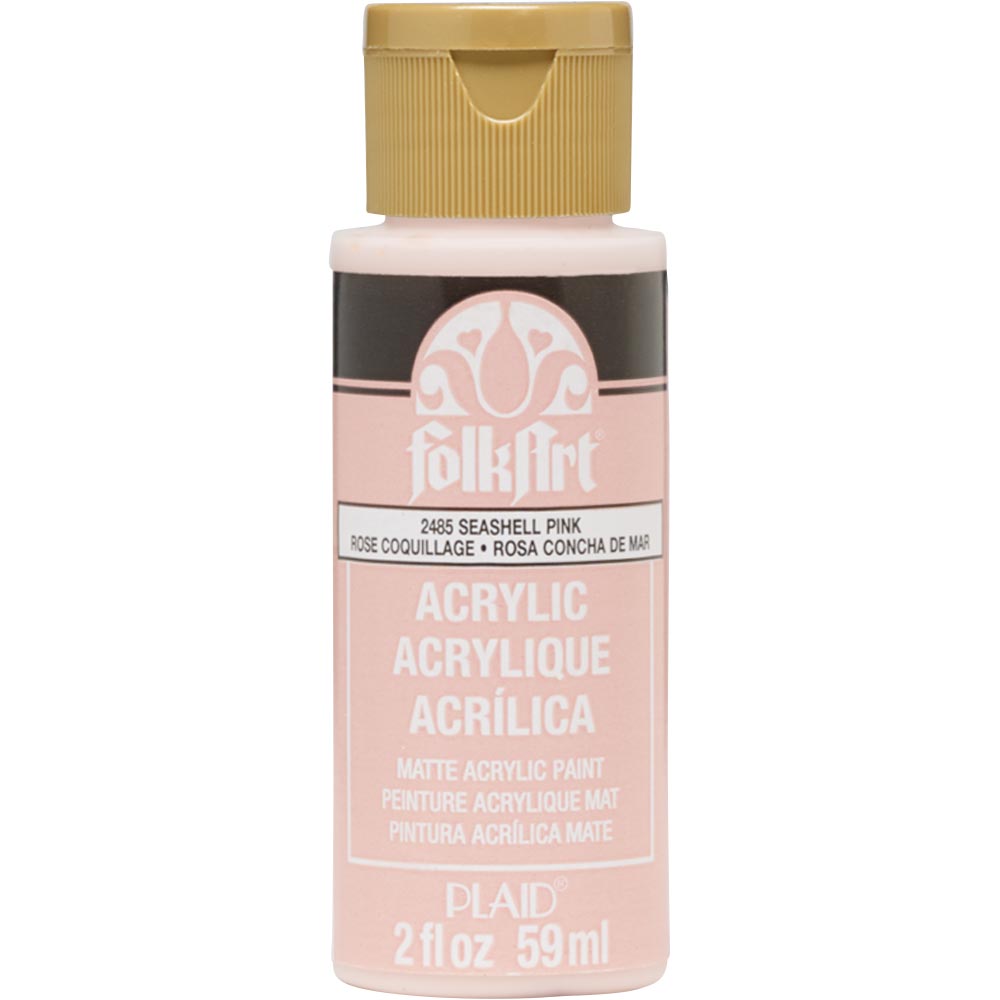 Folk Art - Acrylic Paint - 2485 Seashell Pink