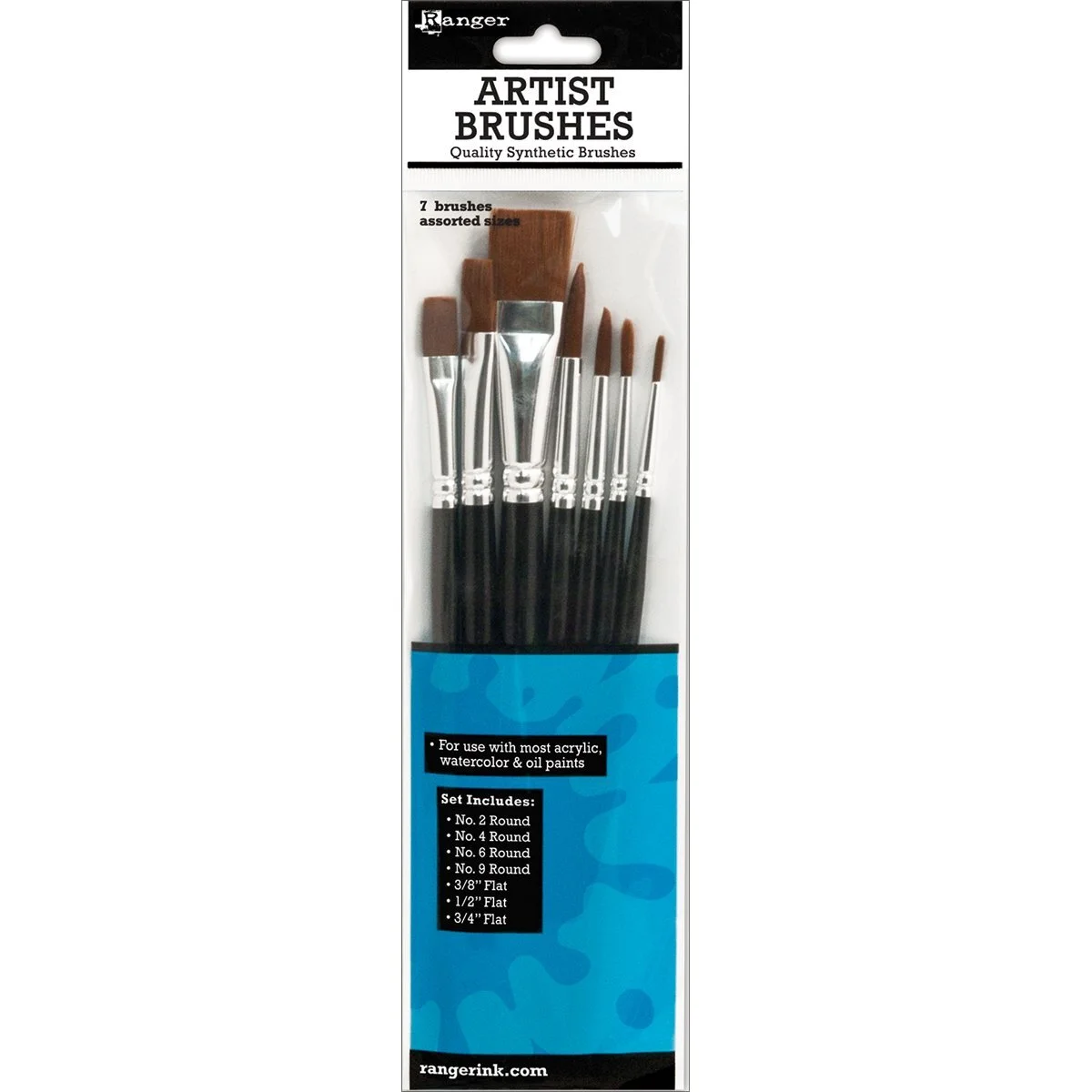 Ranger Artist Brushes 7-Piece Set