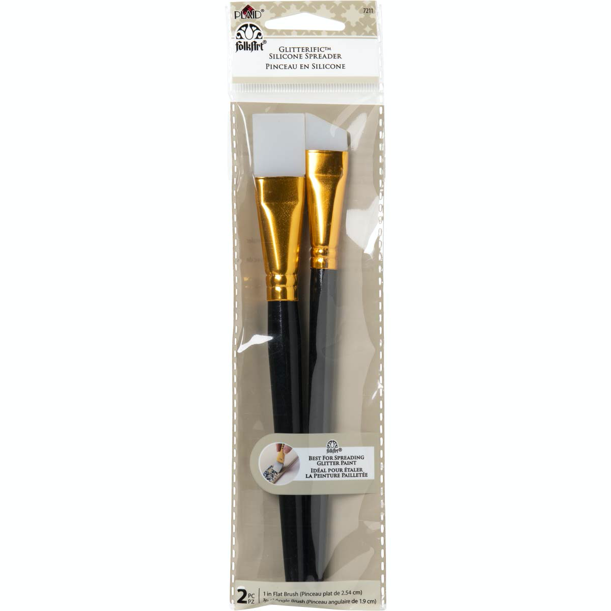 Glitterific Silicone Spreader  2pc