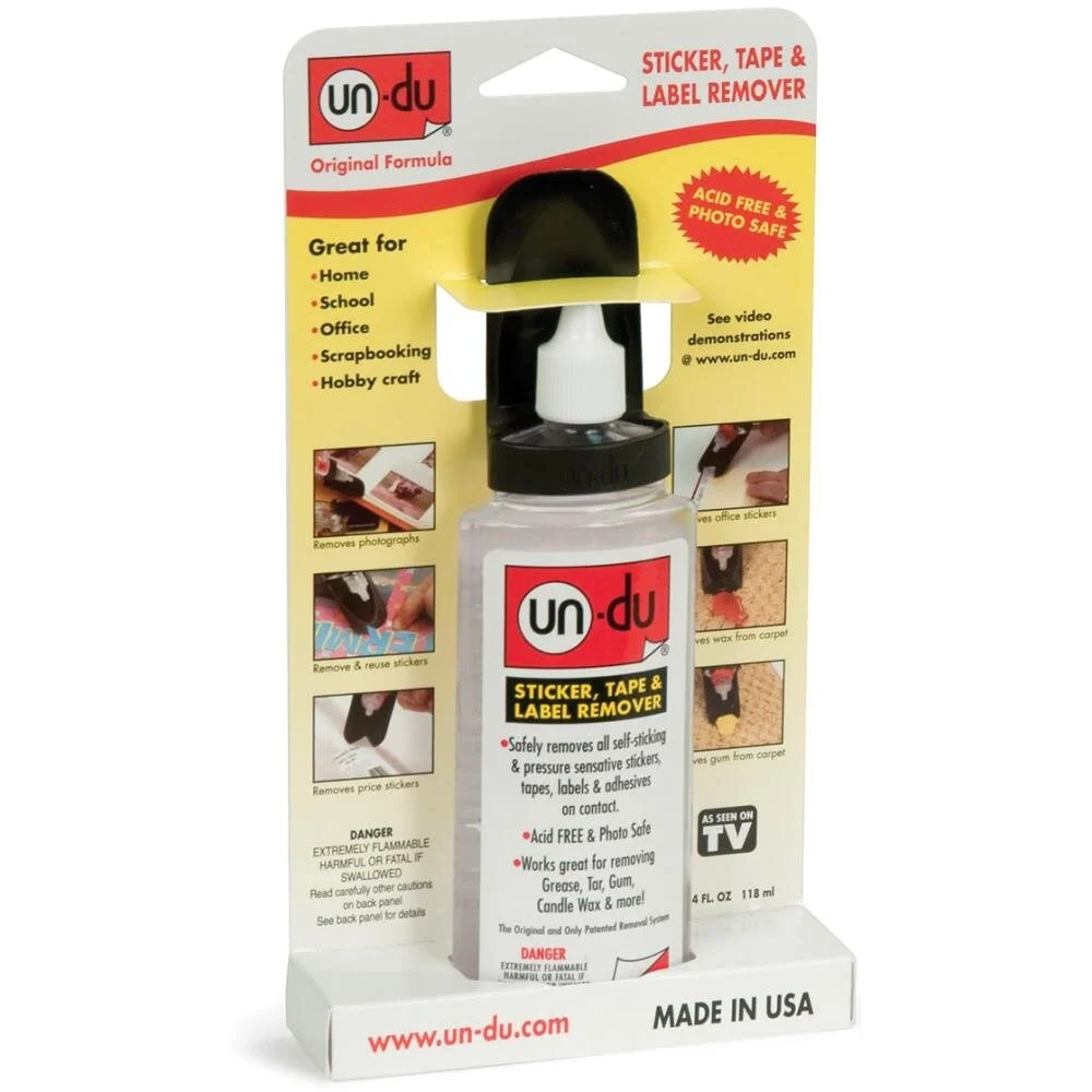 Un-du Adhesive Remover 4oz