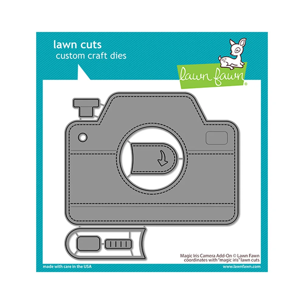 Lawn Fawn - Lawn Cuts - Dies - Magic Iris Camera Add-On