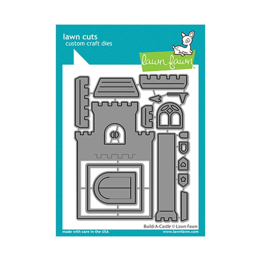 Lawn Fawn - Lawn Cuts - Dies - Build A Castle Die