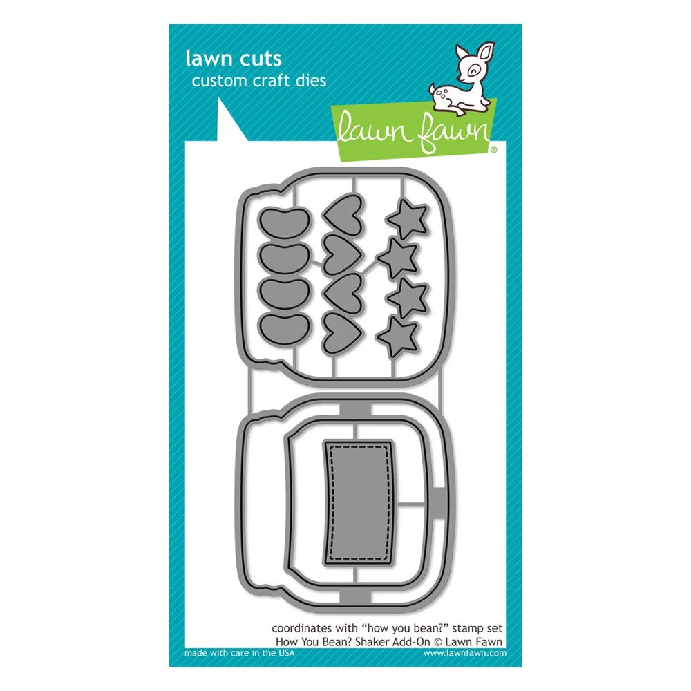 Lawn Fawn - Lawn Cuts - Dies - How You Bean? Shaker Add-On